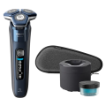 Aparat de ras electric Philips Series 7000 Albastru - Rotativa | Umed,Uscat | 60 min