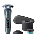 Aparat de ras electric Philips Series 7000 Albastru deschis | Gri - Rotativa | Umed,Uscat | 60 min