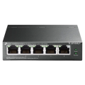 PoE коммутатор TP-LINK Desktop Switch Черный - 47 Вт | 4x IEEE 802.3af