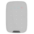Tastatură tactilă fără fir Ajax KeyPad Alb - Fără fir | Baterie | Interior