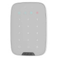 Tastatură tactilă fără fir Ajax KeyPad Plus Alb - Fără fir | Baterie | Interior