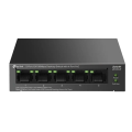 PoE коммутатор TP-LINK Desktop Switch Черный - 46.45 Вт | 4x IEEE 802.3af
