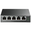 PoE коммутатор TP-LINK Desktop Switch Черный - 74.24 Вт | 4x IEEE 802.3af/at