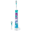Periuță de dinți electrică Philips Sonicare For Kids Turcoaz - Pentru copii | Oscilant | Moale | Oval
