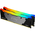 Memorie RAM Kingston FURY Renegade RGB FURY Beast 64GB Negru - DDR4 SDRAM | 3600 MHz | 2x 32GB