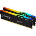 Memorie RAM Kingston FURY Beast RGB FURY Beast RGB 32GB Negru - DDR5 SDRAM | 6000 MHz | 2x 16GB