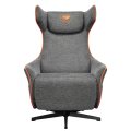 Scaun Gaming Cougar Magus Imitație de in Gri | Portocaliu - 107 cm