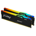 Memorie RAM Kingston FURY Beast RGB FURY Beast RGB 32GB Negru - DDR5 SDRAM | 6400 MHz | 2x 16GB