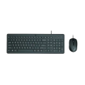 Клавиатура и мышь HP 150 Мембрана Черный - Проводное | Английский,Русский