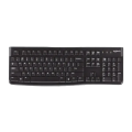 Клавиатура Logitech K120, Проводное, Чёрный