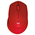 Mouse Logitech M330 Silent Plus Roșu - Optical | 1000 dpi | Fără fir