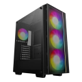 Carcasă PC Deepcool MATREXX 55 MESH V4 Midi-Tower Negru - Fără PSU | ABS Plastic,Oțel,Sticlă călită