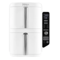 Friteuză cu aer cald Ninja Double Stack XL Alb - 2470 W | 9.5 l | Antiaderent