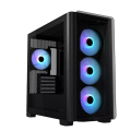 Carcasă PC ASUS A23 PLUS TG ARGB Mini-Tower Negru - ABS Plastic,Oțel,Sticlă călită