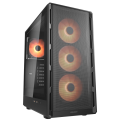 Carcasă PC Cougar Airface Pure PRO Midi-Tower Negru - Fără PSU | Metal, sticlă călită