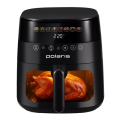 Friteuză cu aer cald Polaris PAF 6003W Negru - 1800 W | 6 l | Antiaderent