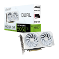 Видеокарта ASUS Dual GeForce RTX 5060 Ti White OC - 16 ГБ | PCI-E 5.0 x16