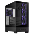 Carcasă PC ASUS A31 PLUS TG ARGB Midi-Tower Negru - Oțel