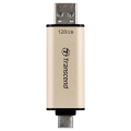 Memorie USB Transcend JetFlash 930C, 128GB, Auriu