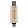 Memorie USB Transcend JetFlash 930C, 512GB, Auriu