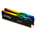 Оперативная память Kingston FURY Beast RGB, DDR5 SDRAM, 6000 МГц, 16 ГБ, KF560C36BBEAK2-16