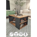 Masuta de cafea cu spatii de depozitare Nex Home, Stejar/Antracit