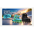 Cumpără 2 perechi de role și primești reducere 15%