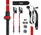 Палки для скандинавской ходьбы TK8601-R Abisal TK8601 RED ALU NORDIC WALKING POLES NILS