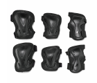 Комплект защиты Rollerblade 86P065P010N001 Rollerblade EVO PRO GEAR 3 PACK BLACK M – наколенники, налокотники, защита запястий, усиленная защита