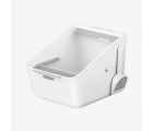 Petkit Pura Cat Litter Box, semi-open low-level entrance litter tray, built-in odour eliminator, 507*374*350mm, white