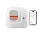 Petkit PURA MAX Self-Cleaning Cat Litter Box, 76L space for cats of different sizes, App control, 11 precision sensors, Triple deodorization and five cleaning modes, 620*538*552mm, white