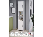 Шкаф с 2 дверцами и 6 отделениями Alya Nex Home 35 х 30 х 182 см, Белый