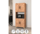 Многофункциональный шкаф с 4 дверцами Ece Nex Home 60 х 33,8 х 154 см, Дуб