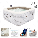 INTEX Jacuzzi SPA gonflabil “Calacatta Dual Zone Deluxe” 175x71cm, 795L, 4 persoane INTEX Jacuzzi SPA gonflabil “Calacatta Dual Zone Deluxe” 175x71cm, 795L, 4 persoane
