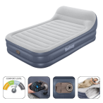 Bestway Saltea gonflbilă cu pompa electrică 220 V încorporată și tăblie, 226x152x84 cm Bestway Saltea gonflbilă cu pompa electrică 220 V încorporată și tăblie, 226x152x84 cm