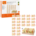 Set de table magnetice „Învățăm să scriem literele mari ale alfabetului englez”, 26 buc. Set de table magnetice „Învățăm să scriem literele mari ale alfabetului englez”, 26 buc.