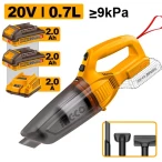 Aspirator cu acumulator 20V/2*2.0Ah 20V 0.7L INGCO CVLI201582 Aspirator cu acumulator 20V/2*2.0Ah 20V 0.7L INGCO CVLI201582