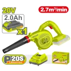 Suflanta frunze pe acumulator 20V/2.0Ah Li-Ion DYLLU DTBLP522 Suflanta frunze pe acumulator 20V/2.0Ah Li-Ion DYLLU DTBLP522