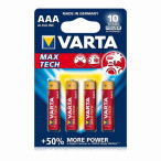 Baterie Varta MAX TECH AAA 4 buc