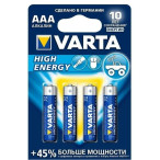 Baterie Varta High Energy AAA 4 buc