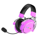 Căști gaming HATOR Hypergang 3, Fără fir, Cyber Violet Căști gaming HATOR Hypergang 3, Fără fir, Cyber Violet