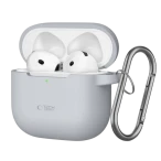 Husă pentru Airpods Tech Protect Hook, Crayon Grey