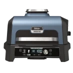 Grătar electric Ninja Woodfire Pro Connect XL, 1700W, Albastru | Negru