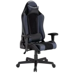 Scaun Gaming Lumi CH09-1, PU Piele, Negru | Albastru