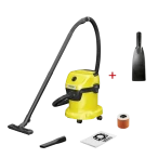 Vacuum Cleaner Karcher 1.628-122.0 (Set) WD 3 V-15/6/20 + Duza auto WD 6.959-547.0
