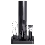 Set pentru vinuri Circle Joy CJ-TZ08, Negru