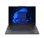 Lenovo ThinkPad E16 G2 Black - 16.0- WUXGA IPS AG 300nits (Intel Core Ultra 7 155H + NPU Intel® AI Boost, 1x16GB DDR5 (2 slots), 1TB SSD M.2 2280 PCIe NVMe (2xSSD Slots),  Intel Arc Graphics, WiFi 6E+BT5.3, TPM, FPR, FHD IR Cam, 1xTB4, HDMI, RJ-45, Backli
