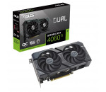 ASUS Dual GeForce RTX™ 4060 Ti OC Edition 16GB GDDR6 128bit, 2625/18000MHz, 1xHDMI, 3xDP, Dual Fan, PCI-E 4.0, 2.5-slot design, Axial-tech fans, Dual Ball bearing, 0dB technology, Protective Backplate, Dual Bios, 1x8pin, Black, Retail