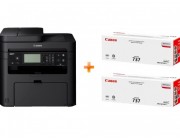 MFD Canon i-Sensys MF237w & CRG737 x 2 pcs
Bundle with CRG737 x 2 pcs
MFD A4, 23 ppm, Wi-Fi, Network, Fax, ADF 35 sheet
Print, Copy, Scan and Fax
Single sided: Up to 23 ppm (A4)
Print quality: Up to 1200 x 1200 dpi
Print Resolution: 600 x 600 dpi
Pri