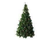 Новогодняя елка, GLOBAL CHRISTMAS, 2.40м, 680 веток, Сосна, Елка/Шишки
